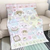 Nap Knee Throw Sofa Blanket Large Sugarbunnies Custom Blankets for Adults Fluffy Plaid Luxury Bedding Cobija Home and Decoration 1