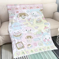 Nap Knee Throw Sofa Blanket Large Sugarbunnies Custom Blankets for Adults Fluffy Plaid Luxury Bedding Cobija Home and Decoration 1