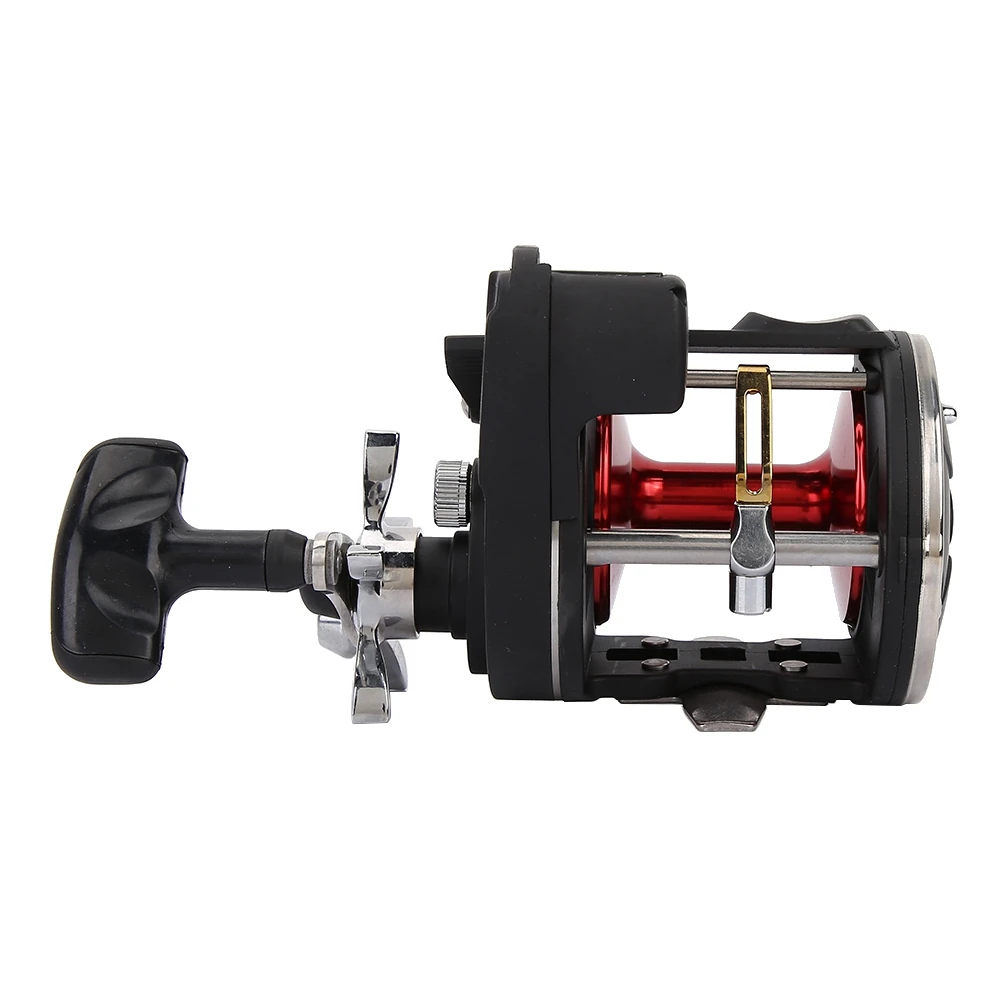 TR345 Trolling Reels Drum Fishing Reel Equipped With Line Counter Trolling  Saltwater Offshore Reel Right Hand Baitcasting Reel