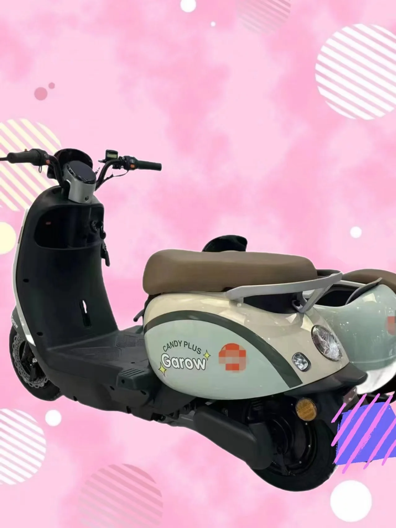 Factory Customizable 72V20AH Electric Straddlt Tricycle Scooter Lithium Battery Powered Steel Frame Adult