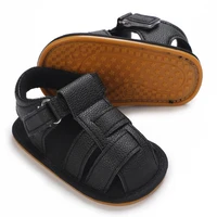 3Colors 0-18M Baby Cute Preschool Summer Sandals  Casual Soft Rubber Sole Anti slip Single Shoes Boy Girl's Walking Shoes 3