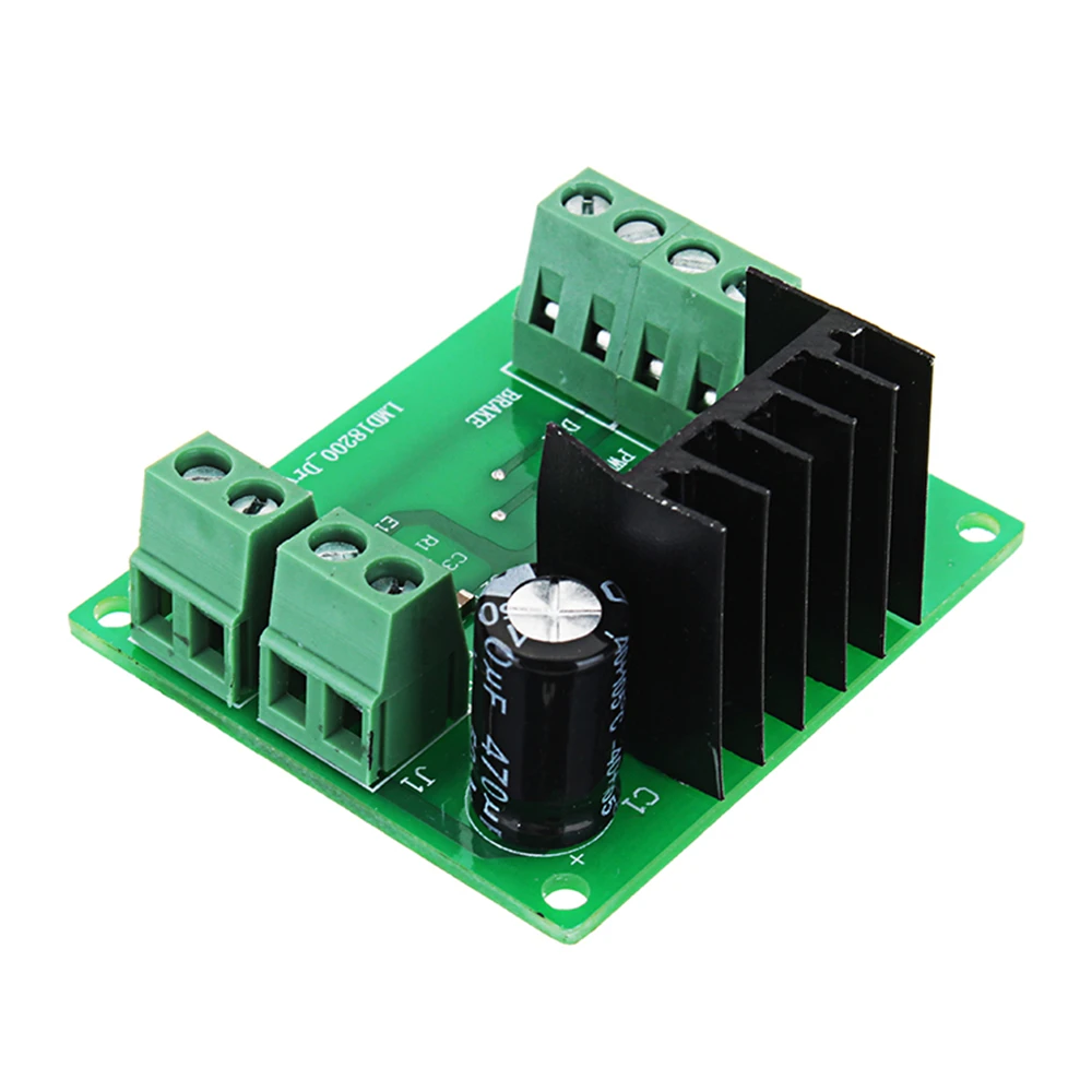DC PWM 속도 조절식 모터 드라이버 모듈, Arduino용 LMD18200T, 3A 75W, 1PC, 신제품