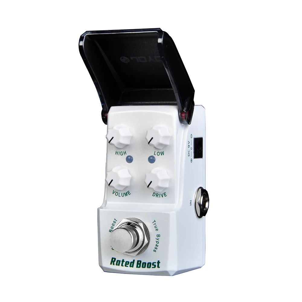 JF-301 RATED BOOST Guitar Pedal Pure Clean Boost Pedal 2-Band EQ Adjustment with
