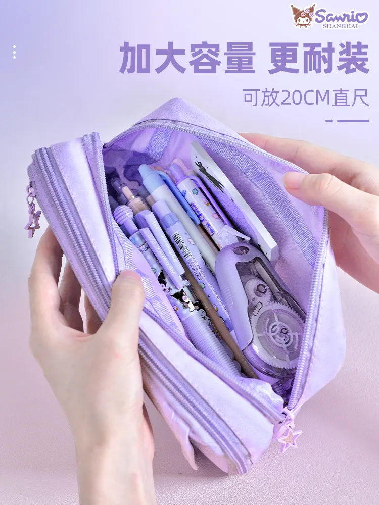 산리오 필통 2025 신학기 초등학생 문구함 대용량 필통 중학생용 특별 문구