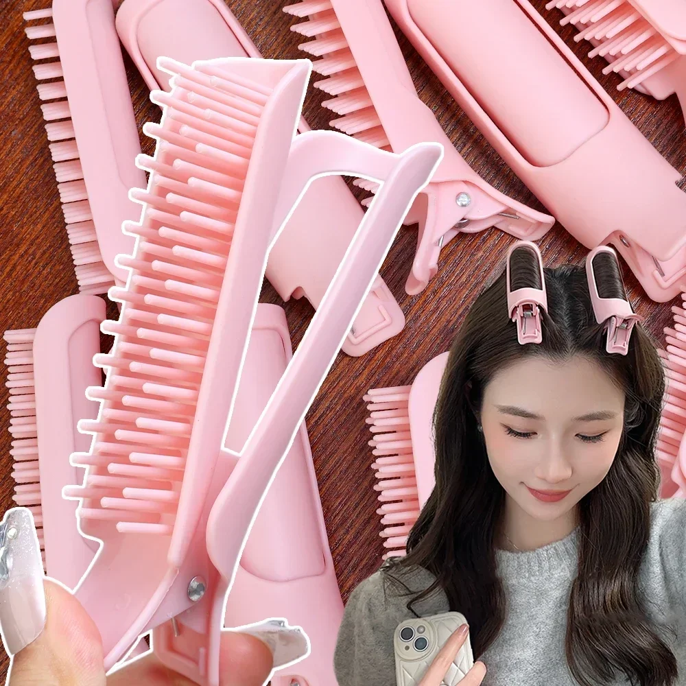Fluffy Hairpin Curling Bangs Clips Hair Roots Volumizing Hair Clips Women Curling Fixed Shape Volume Roller 1/2PCS hair styling tool hair curling tools