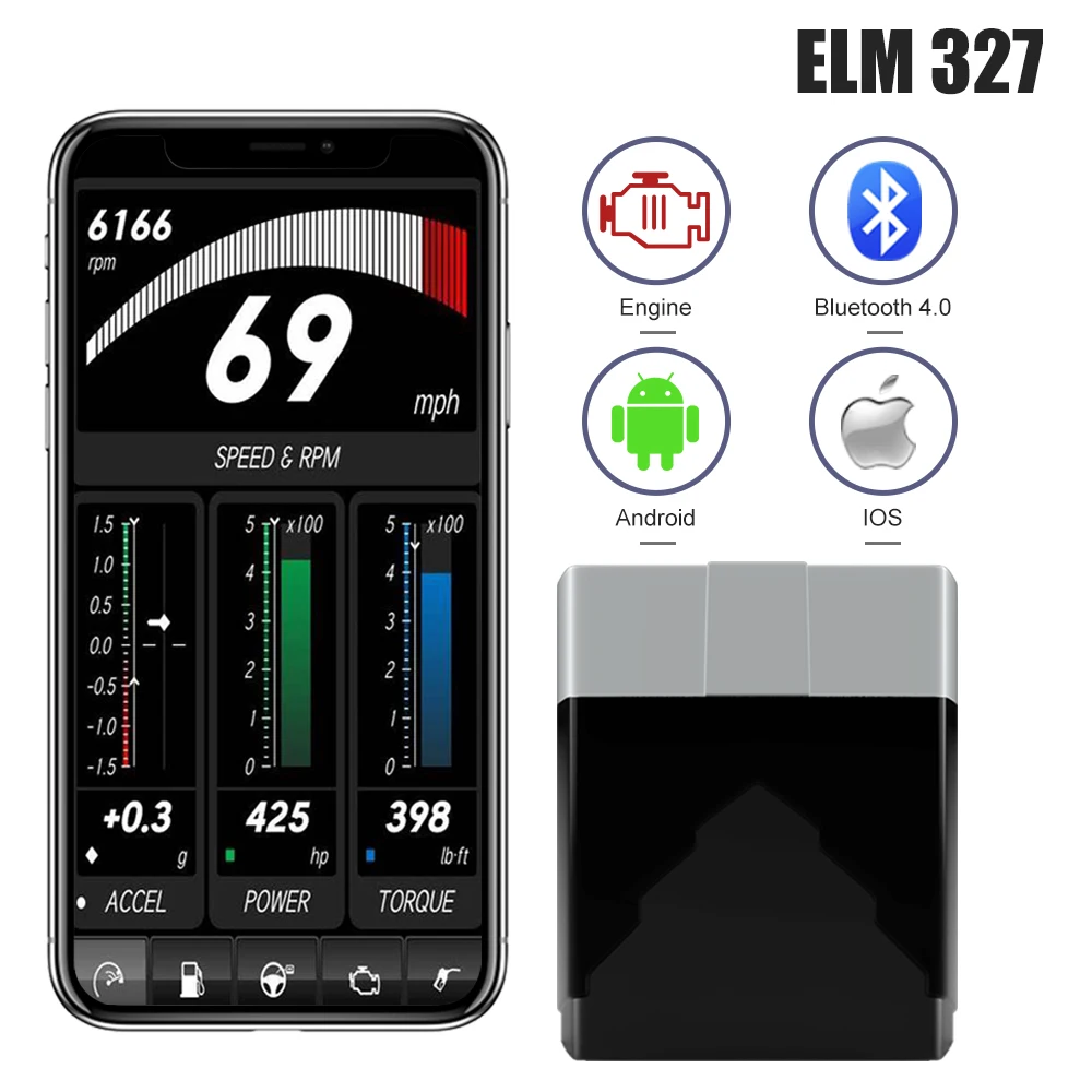 Elm327 V1.5 Bluetooth Wifi Obd2 Automotive Scanner Engine All Rendszerkód -Olvasó Autó Diagnosztikai Eszköz Pk Elm 327 Android/Ios -Hoz