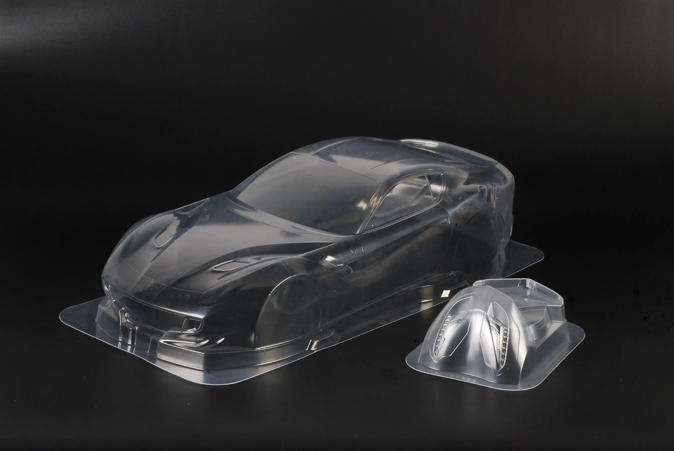 High quality F12 V12 DTM 1/10 drift RC PC body shell