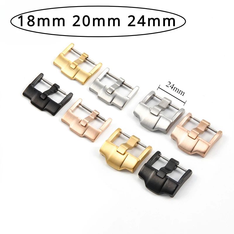 18Mm 20Mm 24Mm Accessori Per Orologi Fibbia Per Audemars Piguet Ap Royal Oak Series Pin Button Chiusura A Catena In Acciaio Massiccio
