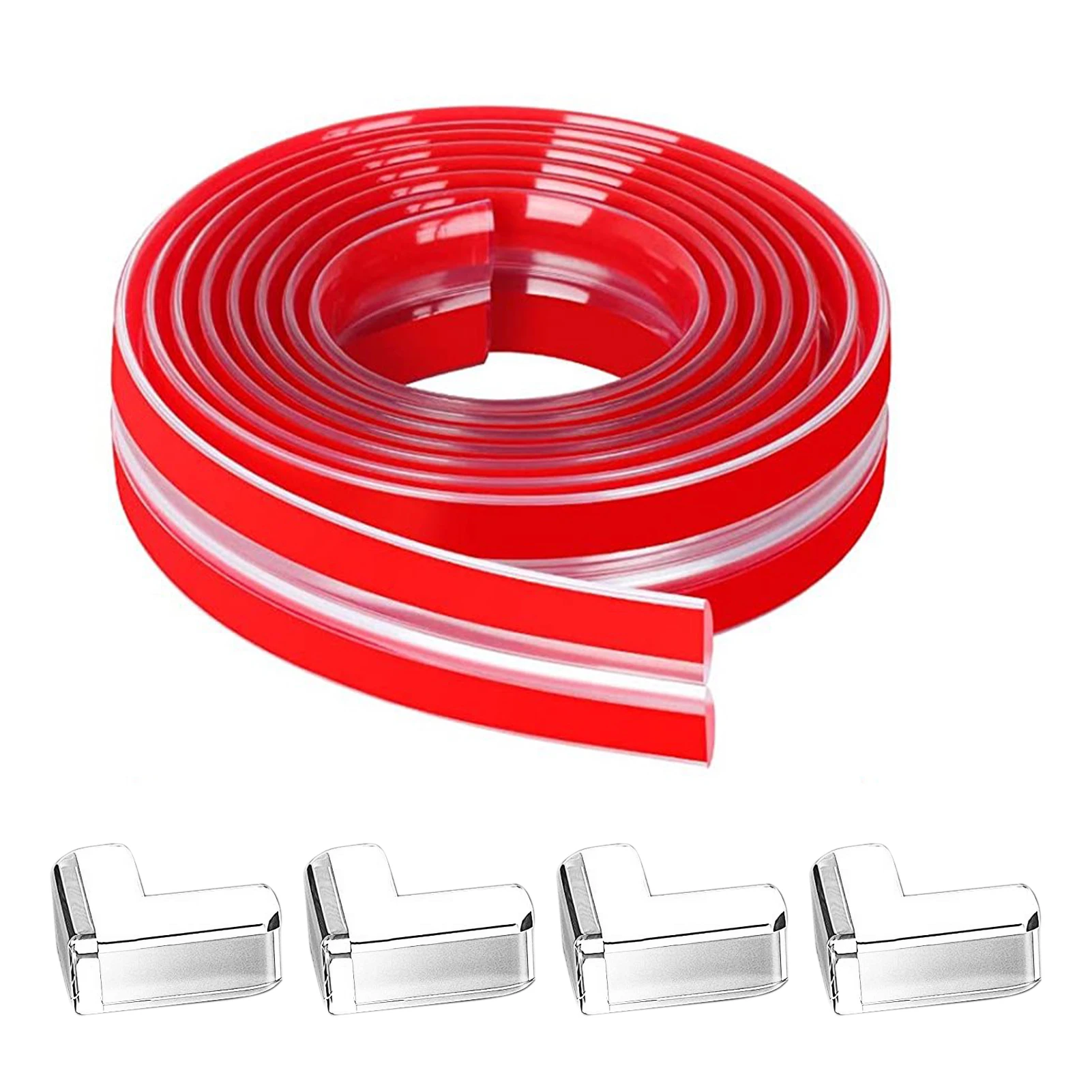 

Strong Adhesive Tables Drawers Corner Protector Baby Proofing Thickened Heat Resistance Edge Guard Home Use Cushion Clear Table