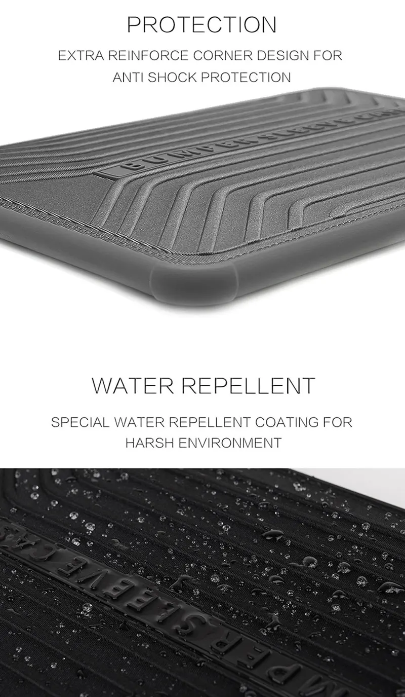 Bumper Sleeve para MacBook Pro, Caso Laptop