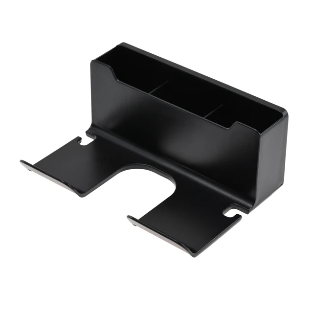 Hajszárító Tartó A Fürdőszoba Fali Szárító Bölcső Egyenesítő Állvány Szervező Tároló Doboz Wc -Fúvó Polcok - Image 6