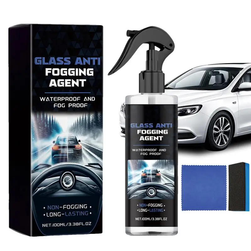

Glass Oil Film Removal Agent For Car Windshield Washer Fluids 100ml Oil Film Removal Agent Glass Film Removal For Car Windows