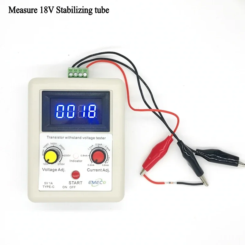 Recharge IGBT Voltage Capability Transistor Tester Diode MOS Triode LED Voltage Capability Testing Tool Withstand Tester