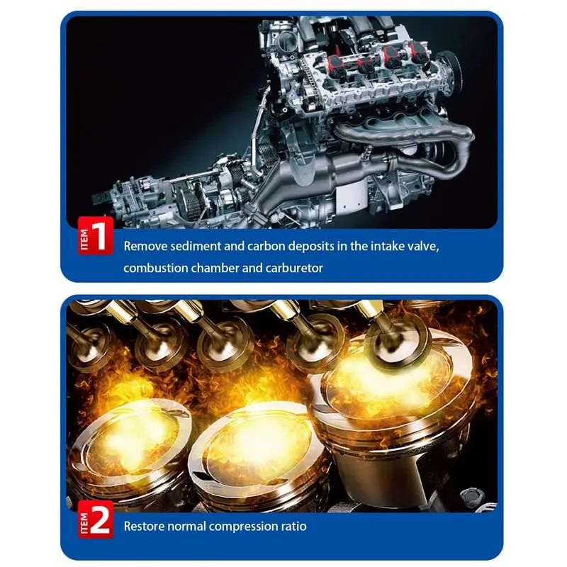 Carbon Cleaner For Car Engine 200ml Catalytic Converter Exhaust Cleaner Professional Car Engine Booster Instant Exhaust