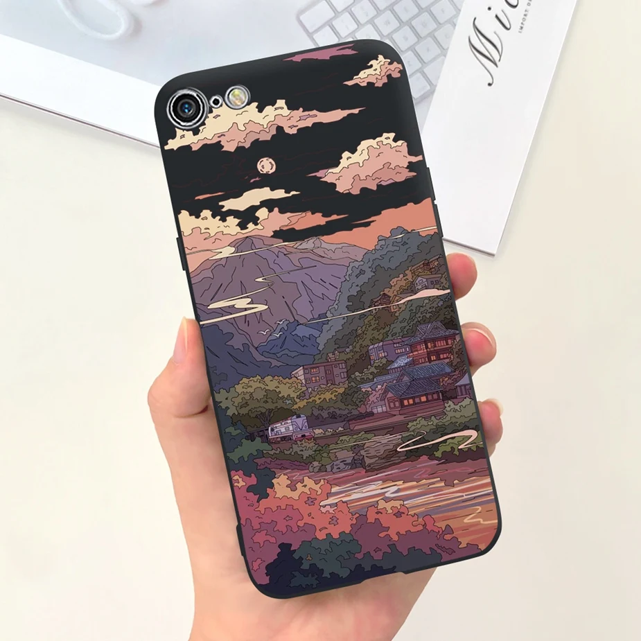 Cute Astronauts Soft Silicone Matte Phone Case