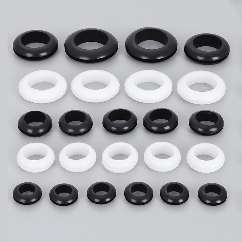 Rubber Seal Ring Sealing Grommet Gasket for Protect Wire Cable Hole Protection Ring Shim Washer Seal O-ring Grommets Cable 3-60