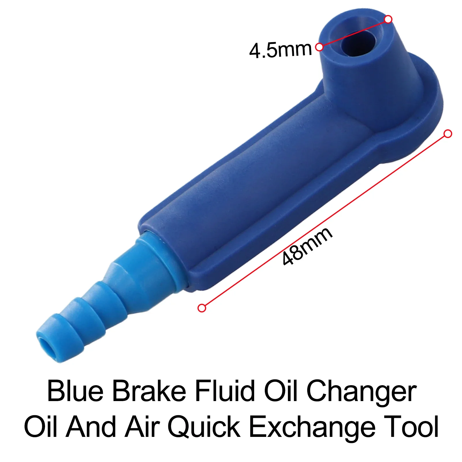 1PCS Car Brake Fluid Exchange Air Replace Tool Pump Oil Bleeder Equipment BLUE Car Accessories High Quality Tubing Fittings