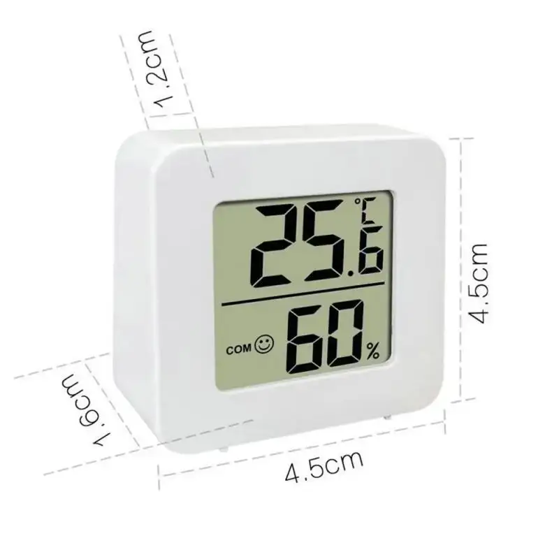 Indoor Mini Thermometer LCD Digital Temperature Room Hygrometers Gauge Sensor Humidity Meters thermometer hygrometer digital thermometer temperature and humidity meter temperature sensor hygrometer thermometer