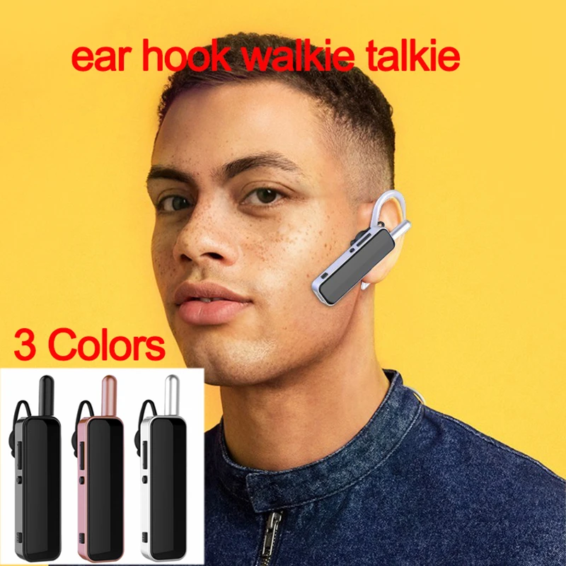 ear-hook-walkie-talkie-rechargeable-long-range-communication-portable-two-way-radio-amateur-radio-cafe-hotel-mini-walkie-talkie