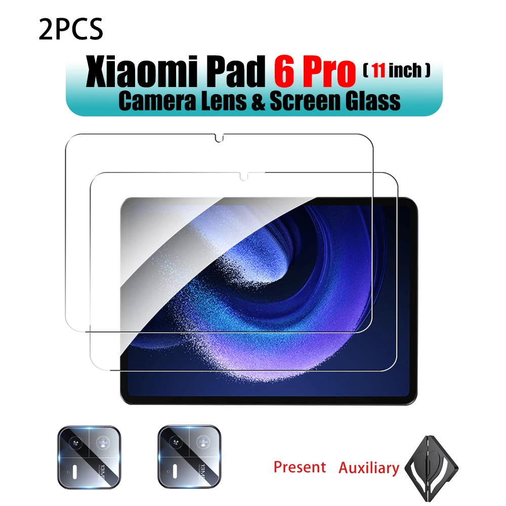 Premium HD Tempered Glass Screen Protectors - 2 Pack