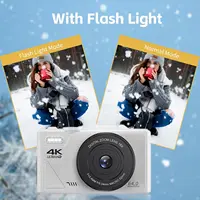 Цифровая камера 64 мп, сенсорный экран 3,0 дюйма, 18 зумов, Wi-Fi, для начинающих, детей — изображение 3