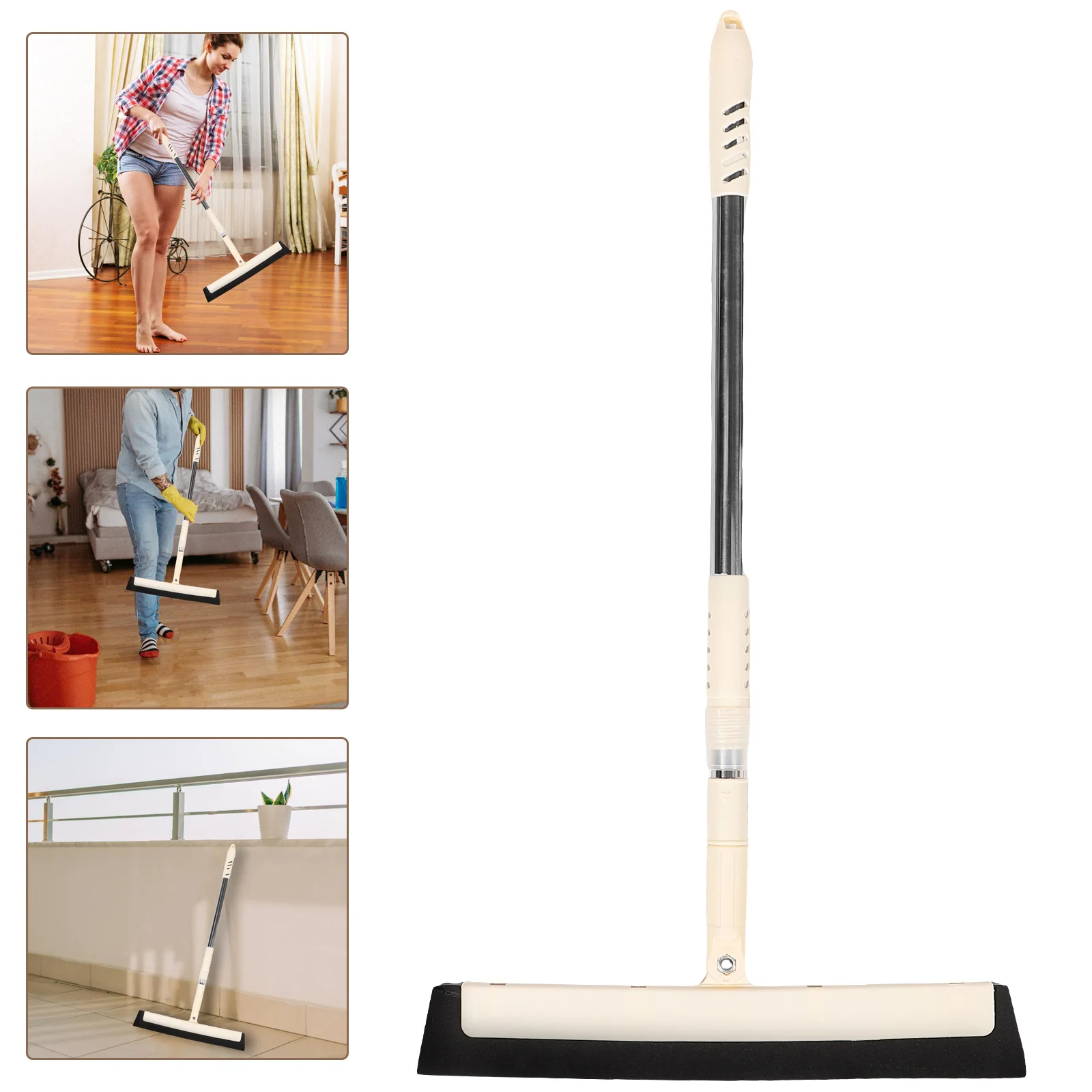 

Squeegee Floor Water Scraper Garage Cleaner Glass Tileshower For Windows Deck Windshield Broom Scrubber Window Wiper