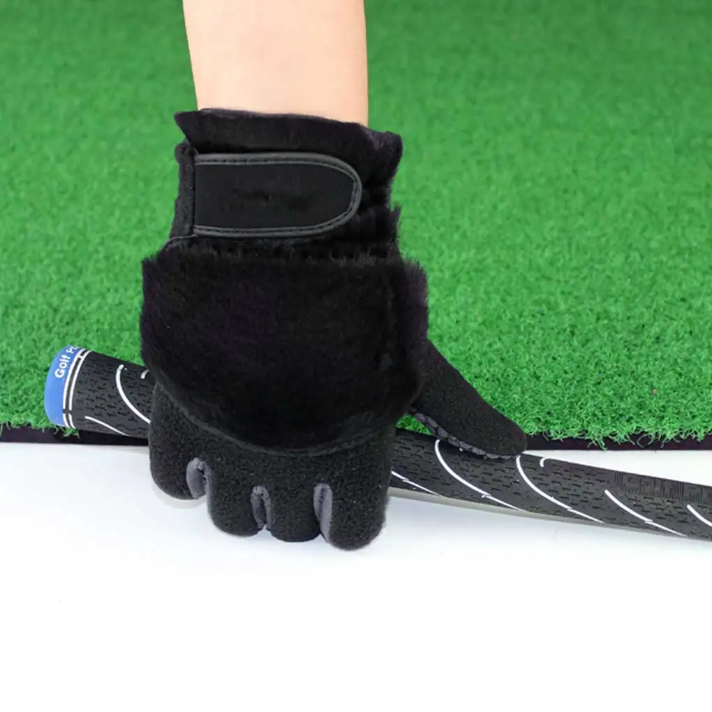 

Female Golf Gloves Nonslip Home Fitness Warm Mittens Warm Mitts Woman