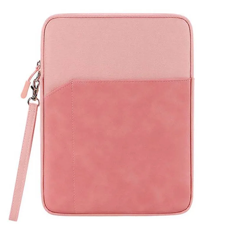 Enhanced Waterproof Tablet Storage Sleeve with Anti-Drop Bumper and Zip Pouch