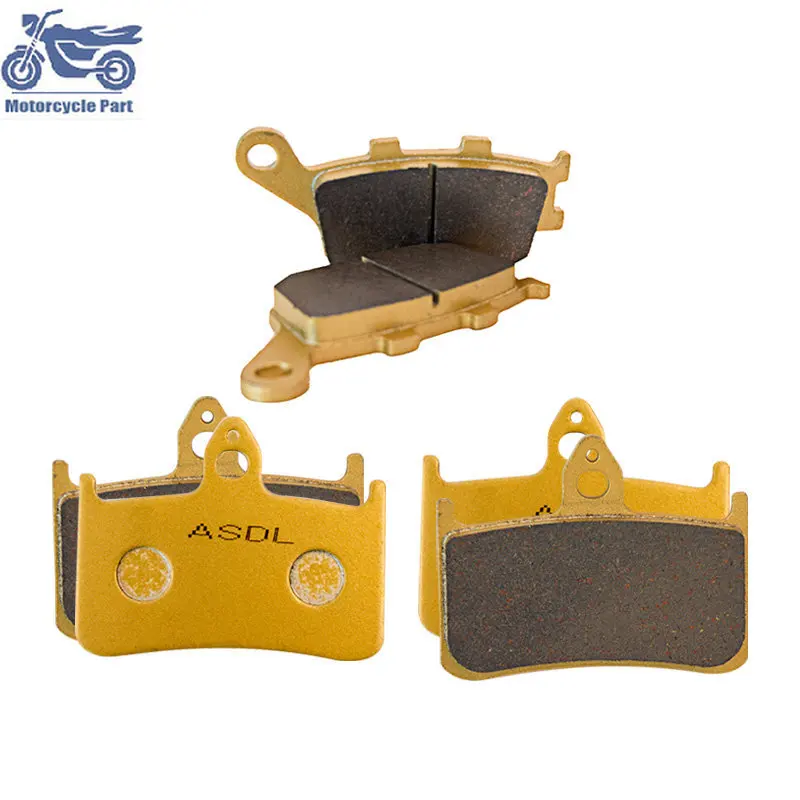 

Motorcycle Part Front and Rear Brake Pads For Honda CBR900 CB 900 F2/F3/F4/F5/F6/F7 Hornet CB 1000 FP/FR/FS/FT/FV VTR 1000 #c