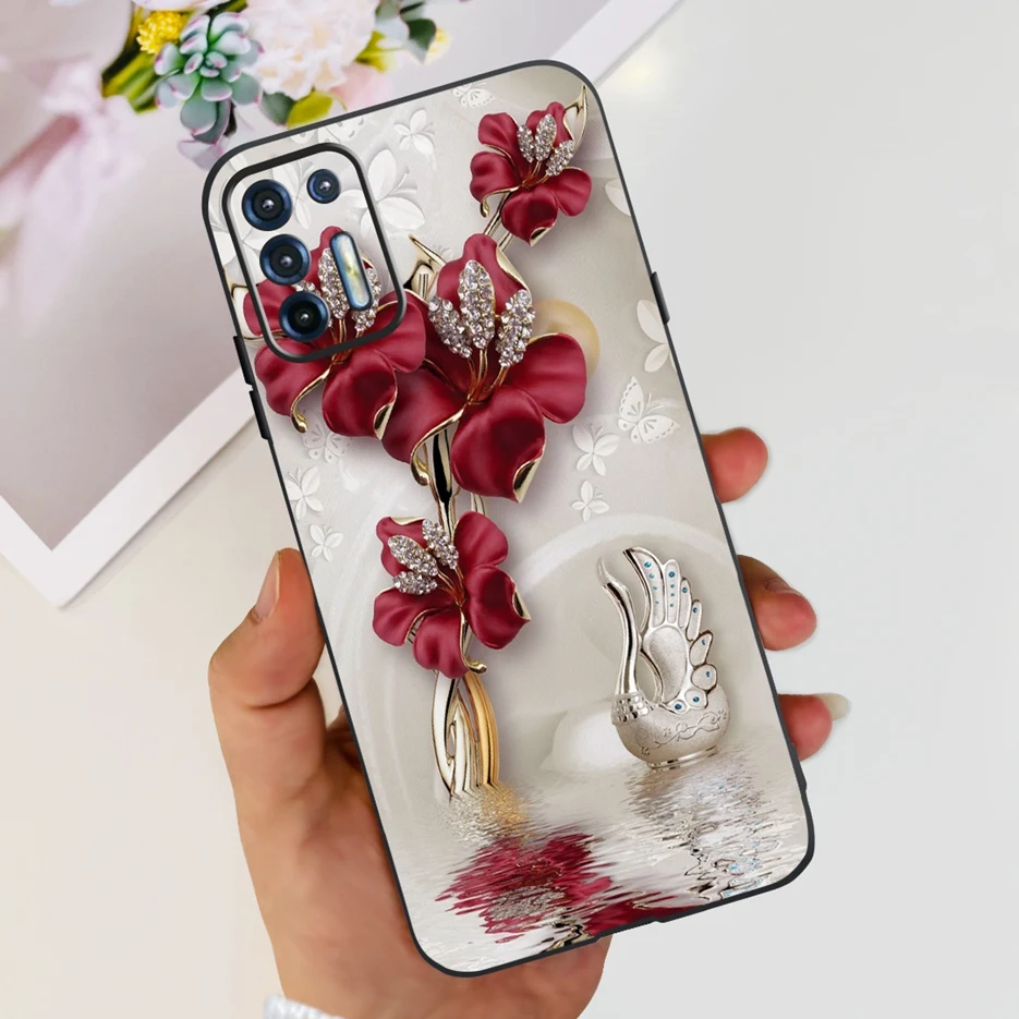 Stylish Painted Soft Silicone Shockproof Phone Case Bumper