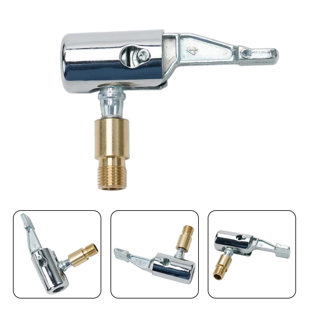 Locking Air Reifen Chuck Tragbare Aufblasbare Pumpe Für Auto Reifen Ventil Clip Kompressor Reifen Inflator Reifen Chuck Mit Barb Stecker – Detail 1