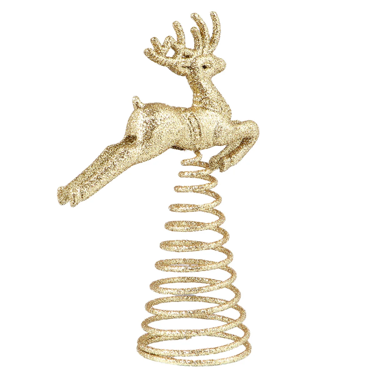 

1Pc Christmas Tree Decoration Topper Deer Tree Topper Treetop Tree Ornament