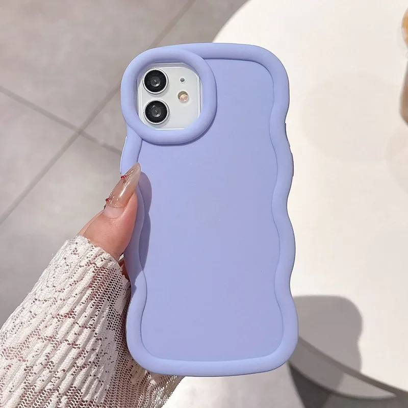 Candy Color Silicone Soft Phone Case - Vibrant and Protective Cover