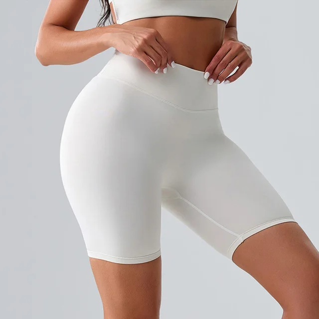 84500-e29ba2.jpg Short de motard de sport pour femmes, short de Yoga taille haute, short de cyclisme, Leggings de Fitness Push Up, contrôle du ventre, short Slim