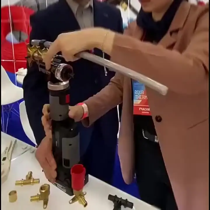 PZ-1240 гидравлический мини-аксиально-пресс с батарейным питанием обжимной
