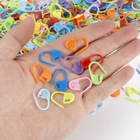 50/200/500pcs Knitting Crochet Tool, Locking Marking Buckle, Small Ring Pin, Sweater Counter, Plastic Counting Buckle 2