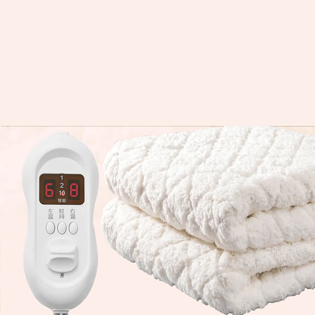 King Size Double Electric Blanket Single Waterproof Heated Sheet Thermal  Blanket Safe Home Timed Manta Electrica Body Warmer - AliExpress