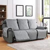 3 Seat Non-Slip Recliner Chair Cover Sofa Slipcover Reversible Pet Cover Protector Couch Cover 1