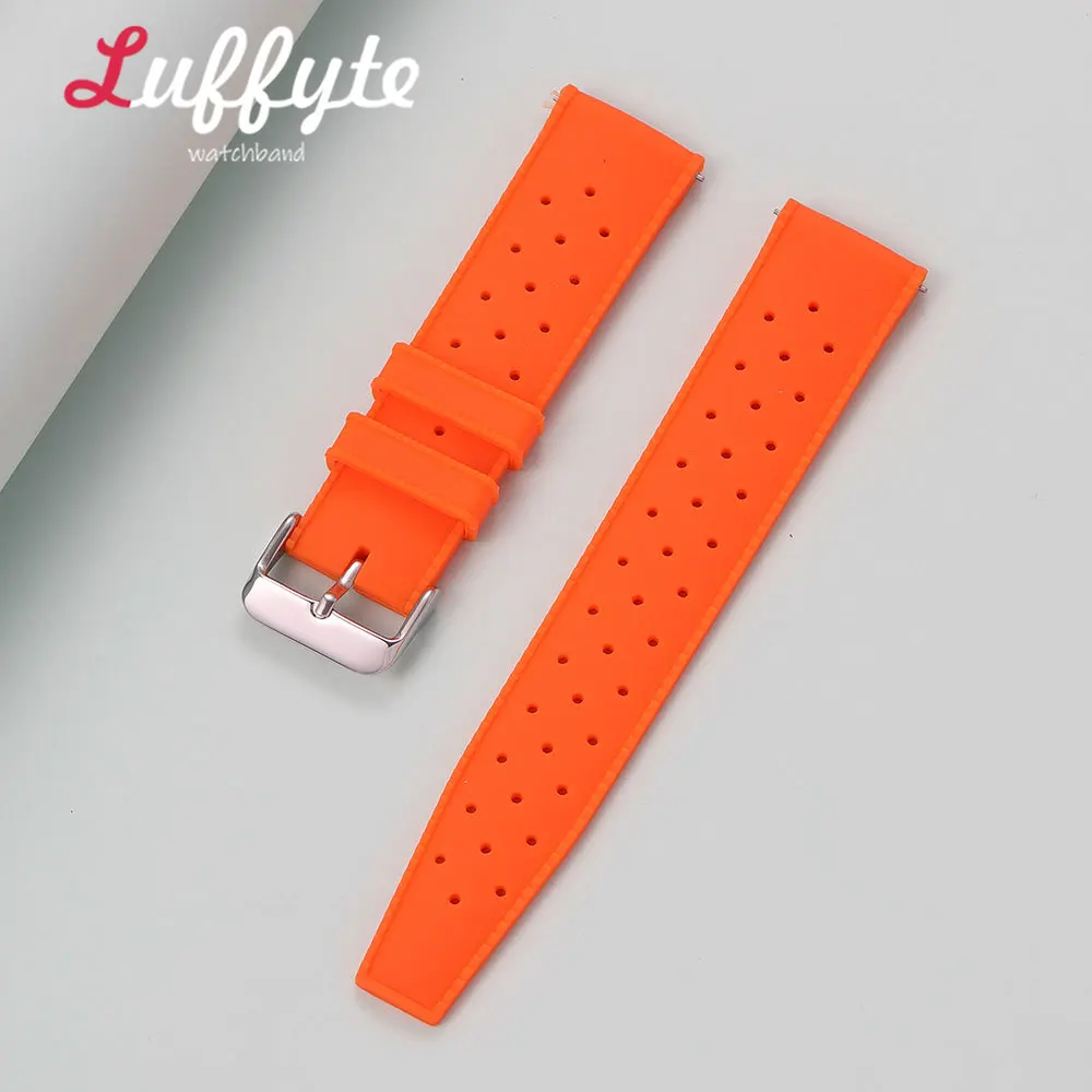 Universal Waterproof Silicone Watch Strap - Quick Release Replacement Band