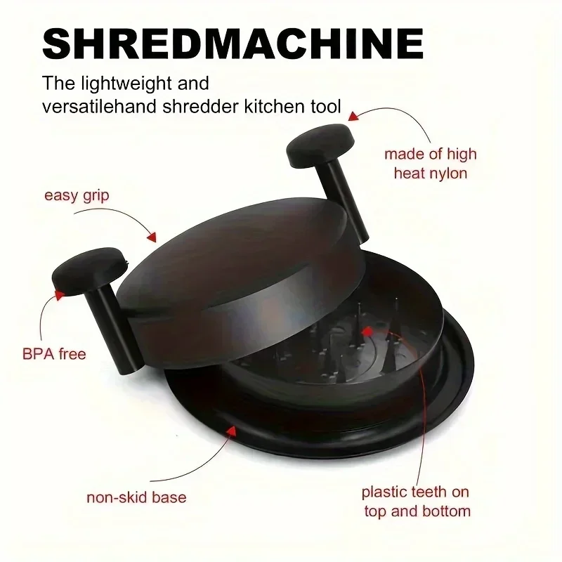 Creative Chicken Meat Shredder Manual Washable Reusable Beef Mincer Chicken Separator Breast Slicer Meat Crusher Kitchen Tools