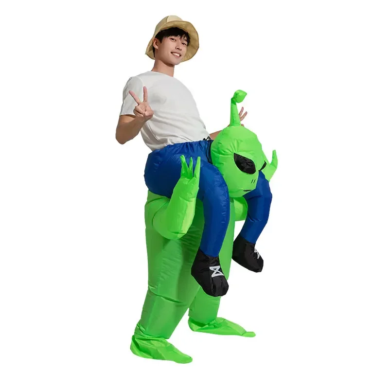 Adult Kids Alien Inflatable Costume halloween costumes Fun Party Halloween Costume for man Women Cosplay