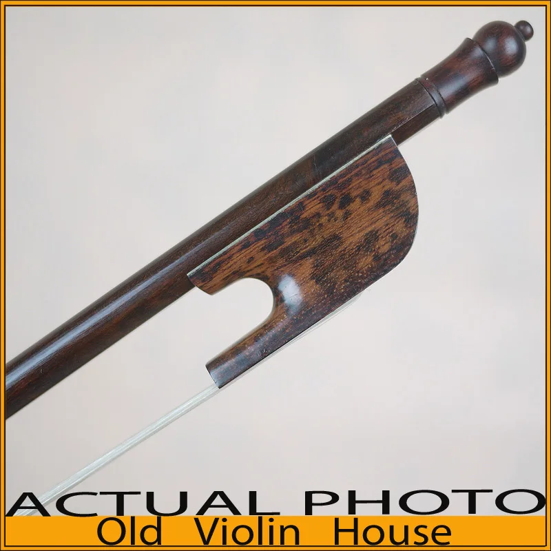 

Traditional Baroque Snakewood Violin Bow with a slim bow tip (4/4) ,Free shipping! Good balance of strength and flexibility.