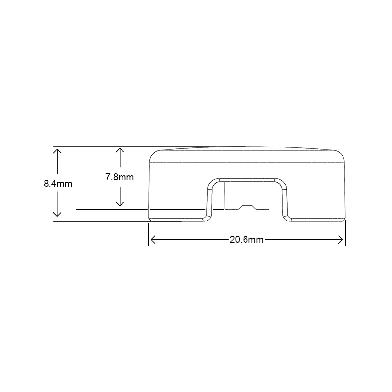 10 ピース/ロットアーケードカラフルな Gamerfinger HBFS-24 キャップ