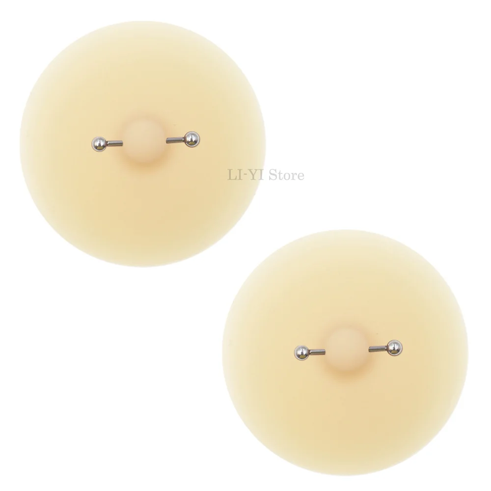 Sexy Self-adhesive Silicone Nipple Cover Breast Petals Reusable False Nipple Breast Chest Paste Sticker with stud silicone breast patch,silicone nipple cover,breast nipple covers,breast sticker