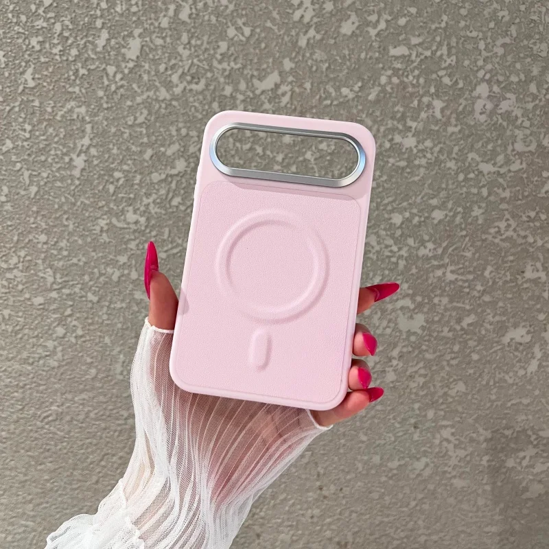 Versatile Leather Texture Magnetic Phone Case - Shockproof Full-Wrap Protective Cover