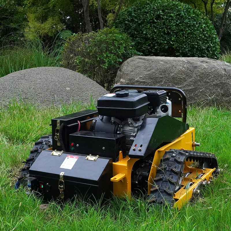 Customized Factory direct sales crawler flail mower multi-scene applicable intelligent robot 5