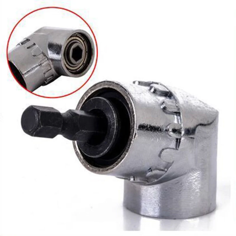 105 Degree Angle Screw Driver Socket Holder Adapter Adjustable Bits