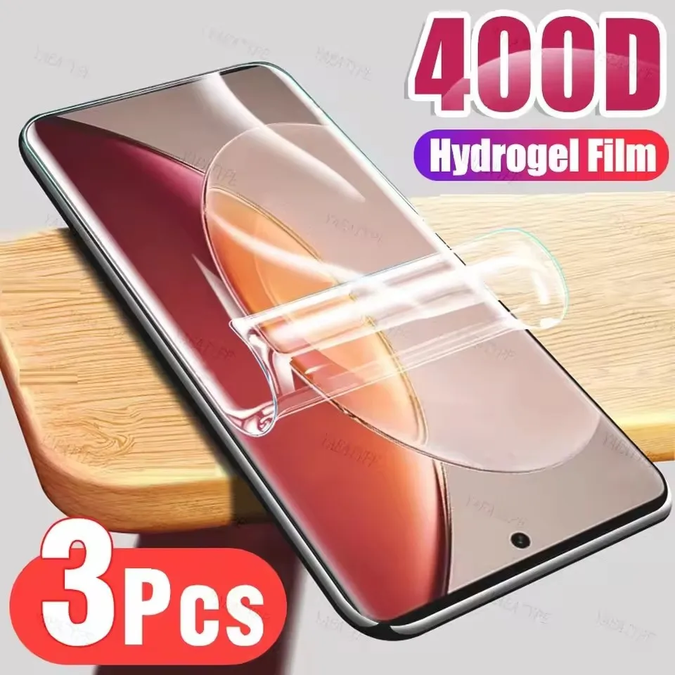 3Pcs Hydrogel Screen Protector Film