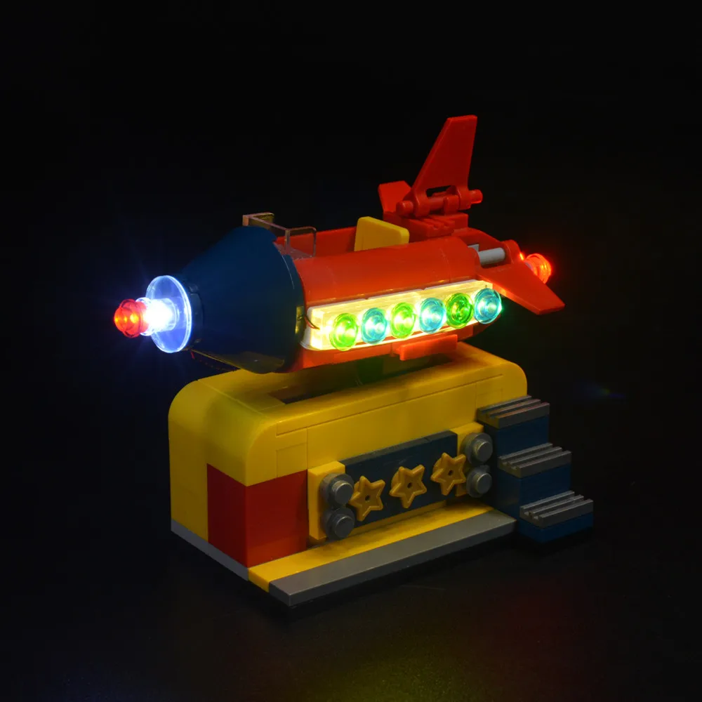 Kit Di Illuminazione A Led Per Idee 40335 Space Rocket Ride Non Inclusi Building Blocks