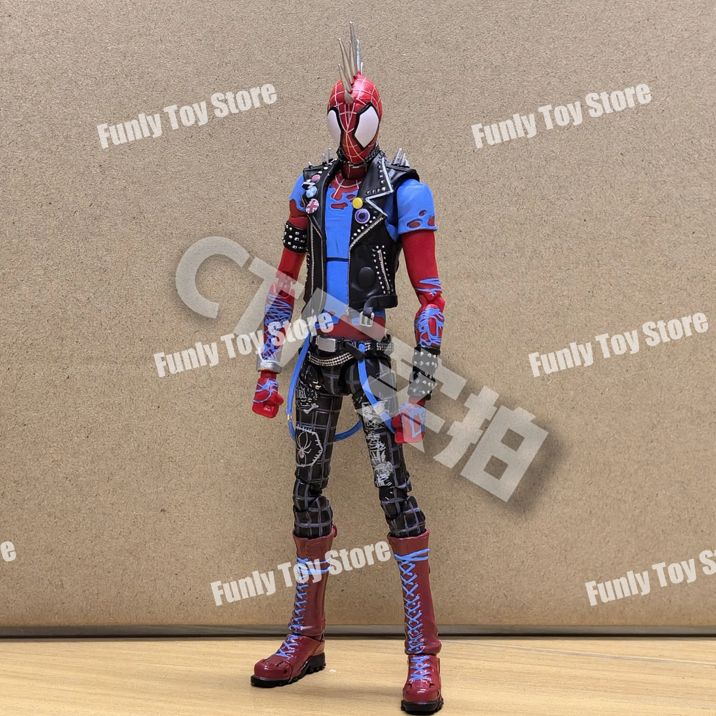 In Stock Ct Toys Spiderman Spider-Punk Spider-Man Across The